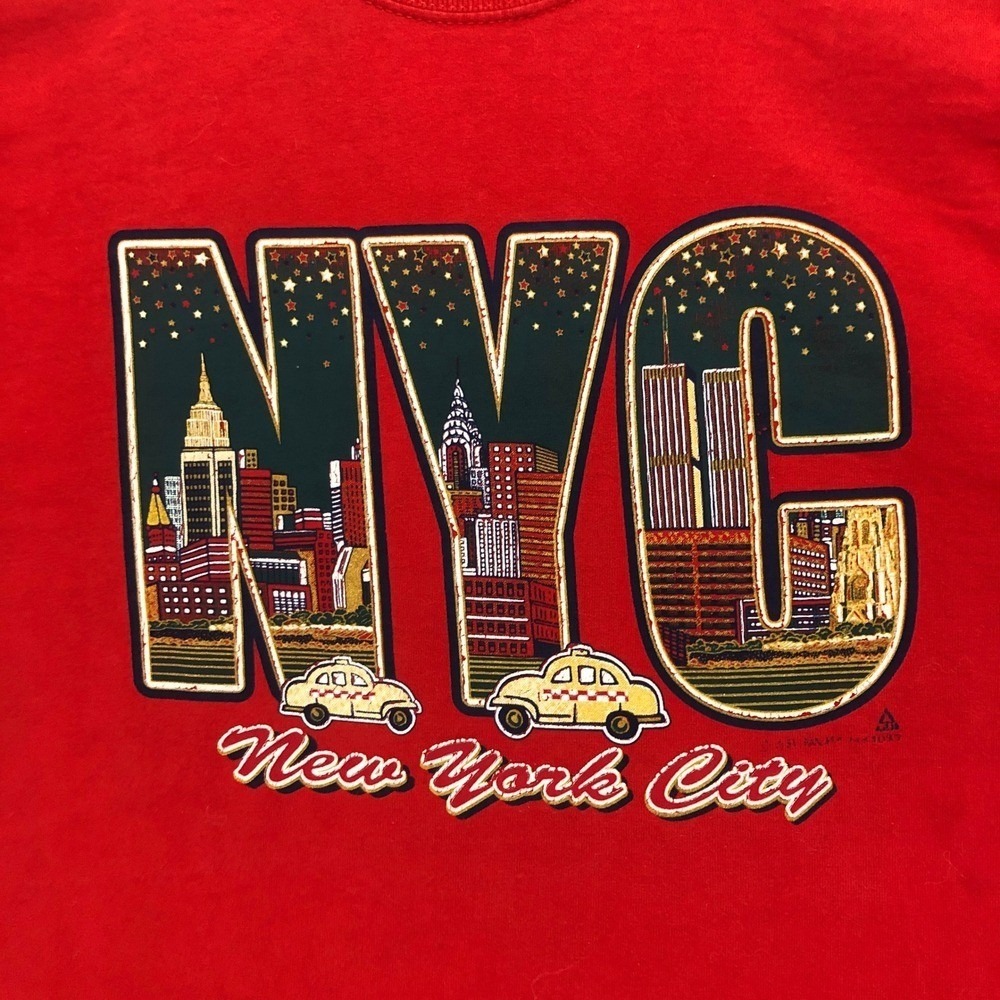 Pro Player NYC New York City Souvenir Graphic T-Shirt Medium